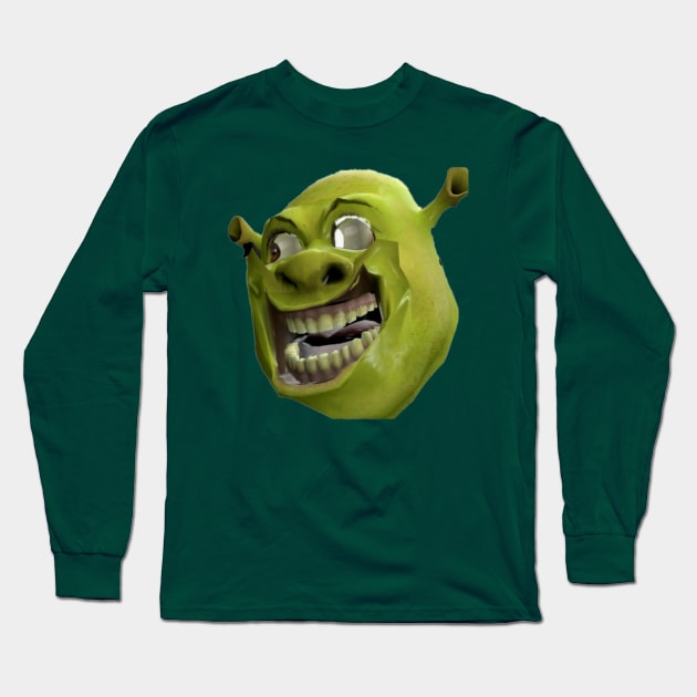 Rek Long Sleeve T-Shirt by Golden Wolf Graphics